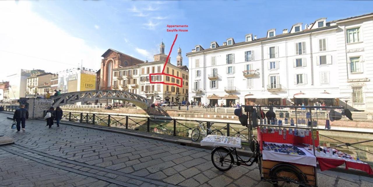 Easylife - Splendido Appartamento Con Vista Sul Naviglio Grande Milano Eksteriør billede
